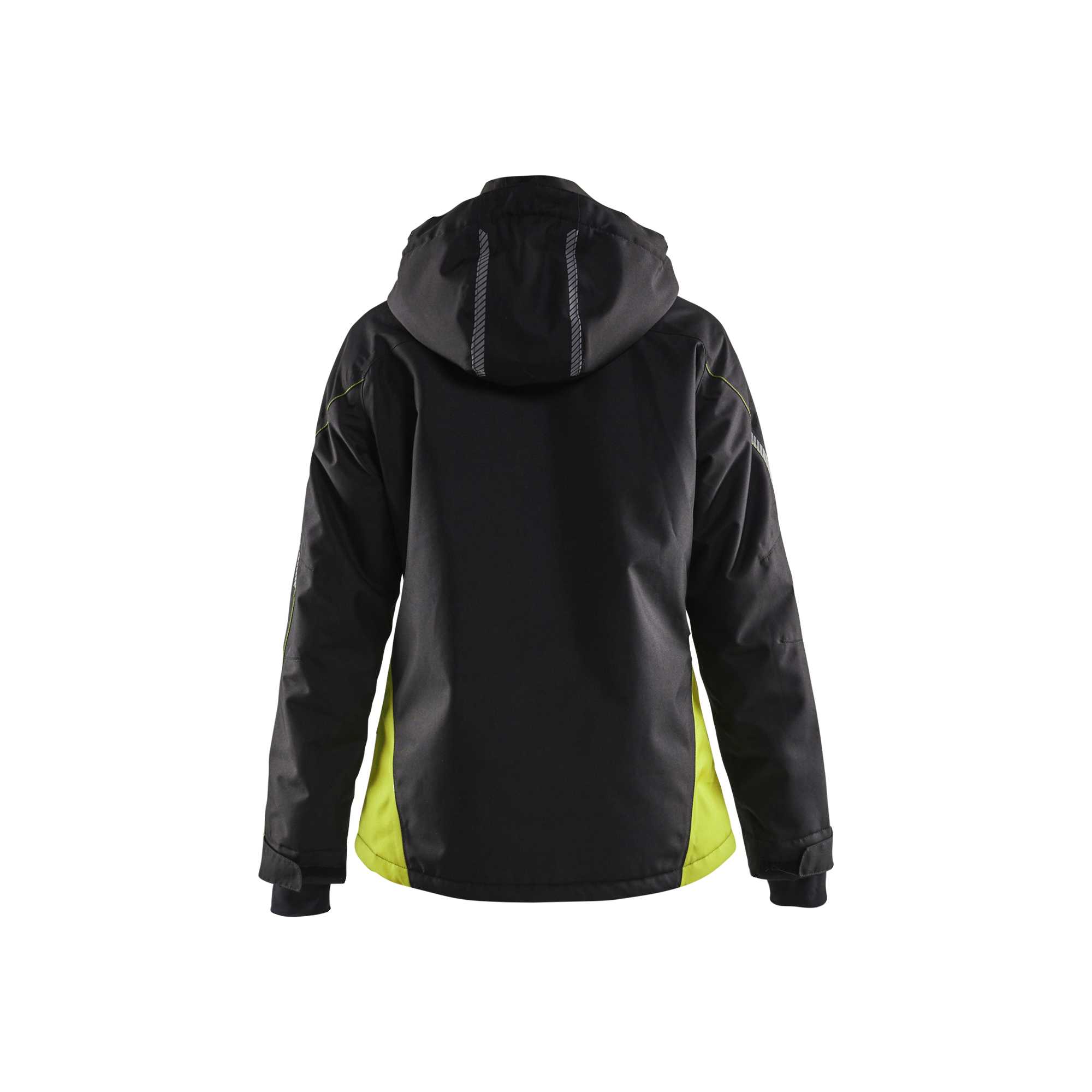 BLAKLADER 49721977 Women's Lightweight lined Winter Jacket Hi Vis Reflective Work Jacket WOMEN - Waterproof